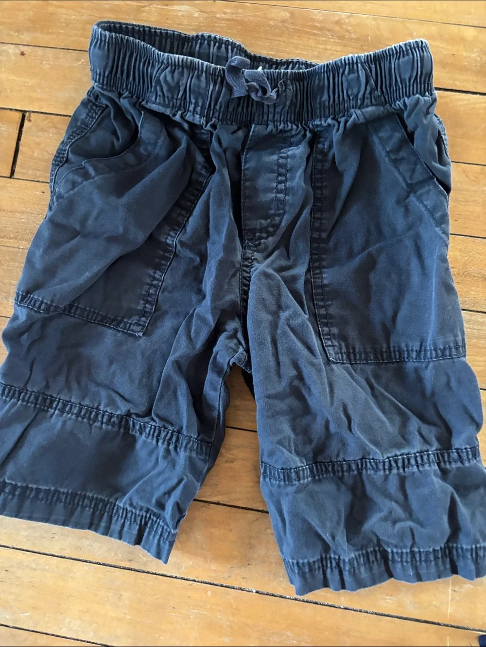 3 Navy Blue Kids Shorts Trio. Children Place, Circo, Oshkosh Bgosh shorts